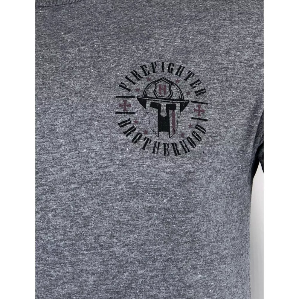 Howitzer Style Men's T-Shirt FIREFIGHTER BROTHERHO - Picture 4 of 7